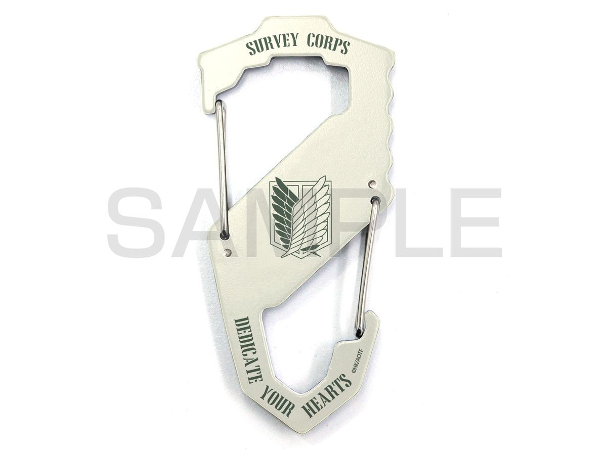 Attack on Titan: Survey Corps Carabiner Type S WHITE
