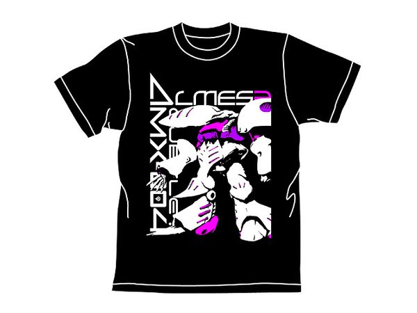 Mobile Suit Z Gundam: Qubeley T-Shirt / Black-Xl
