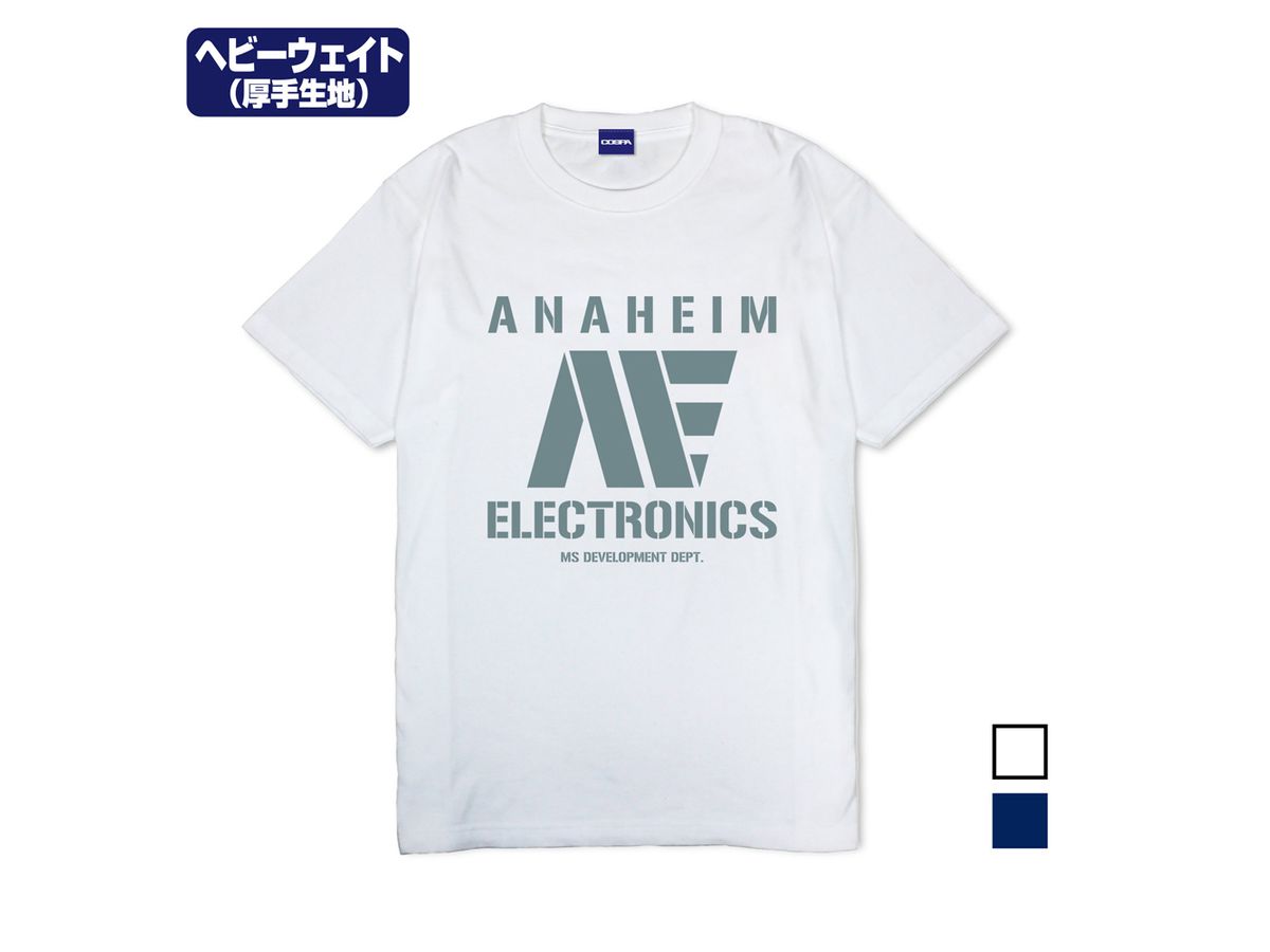 Mobile Suit Z Gundam: Anaheim Electronics Heavyweight T-Shirt / White-L