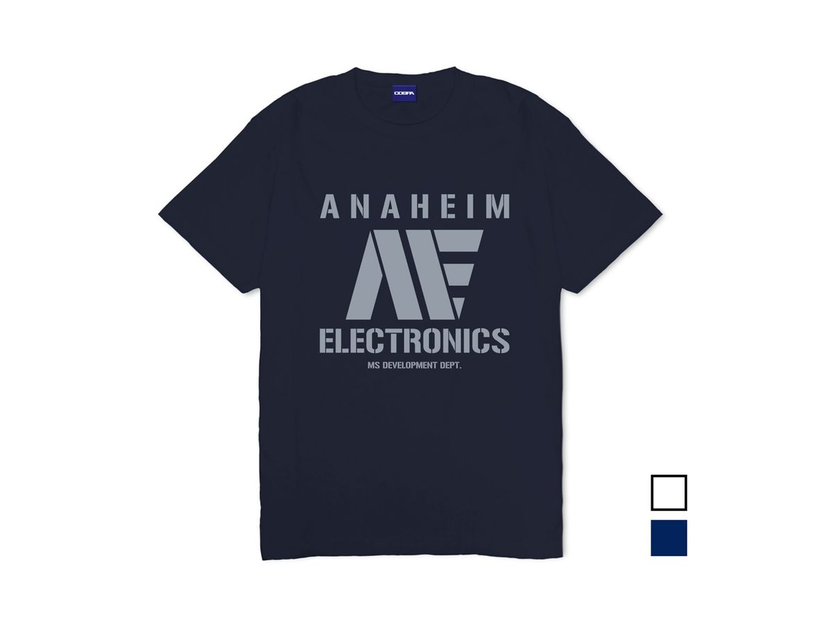 Zeta Gundam: Anaheim Electronics Heavy Weight T-shirt NAVY XL