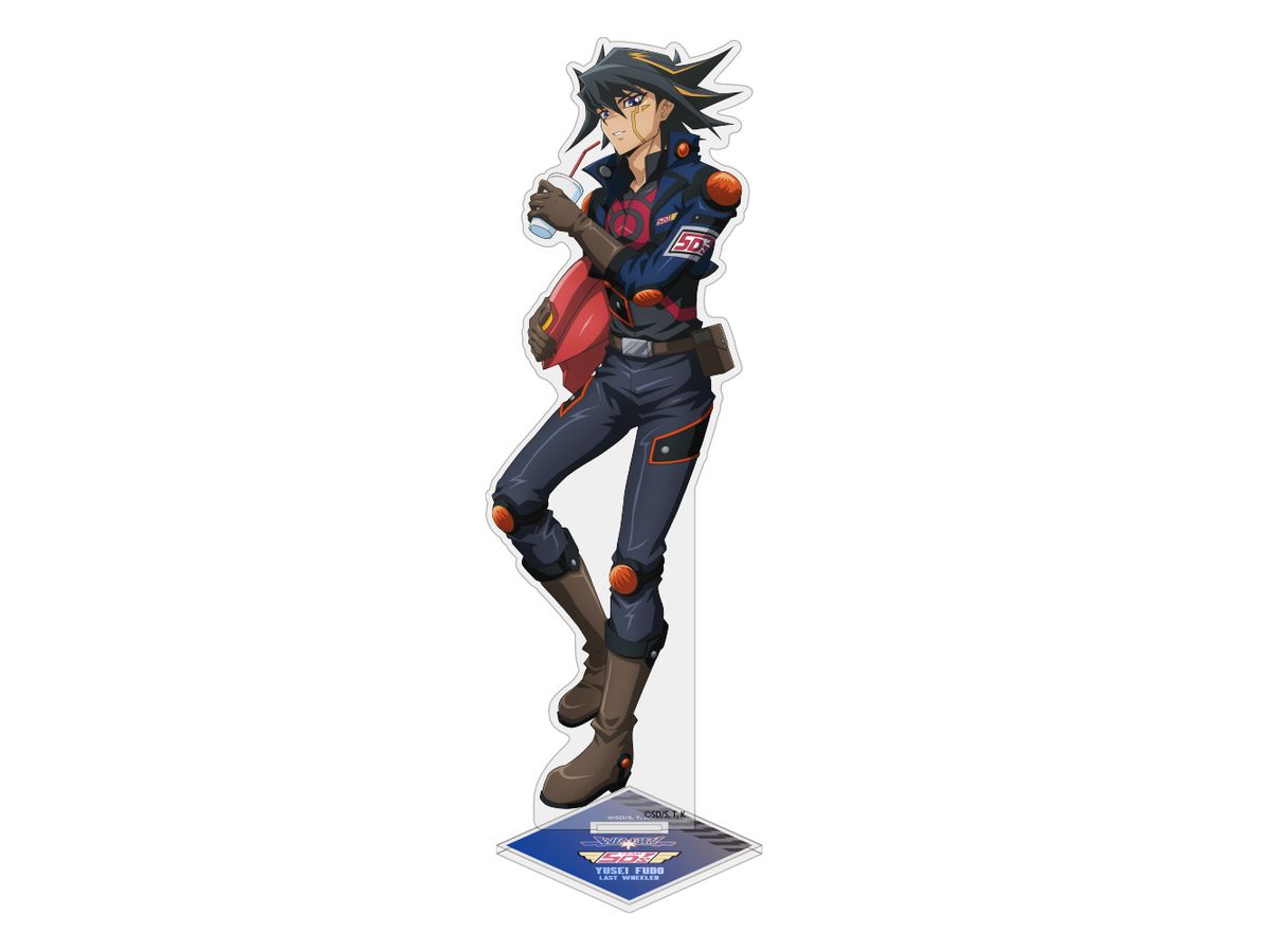 Yu-Gi-Oh 5D's: Newly Drawn Yusei Fudo Acrylic Stand (Large) Off-shot Version at WRGP.