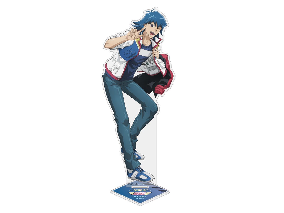 Yu-Gi-Oh 5D's: Newly Drawn Bruno Acrylic Stand (Large) Off-shot Version at WRGP.