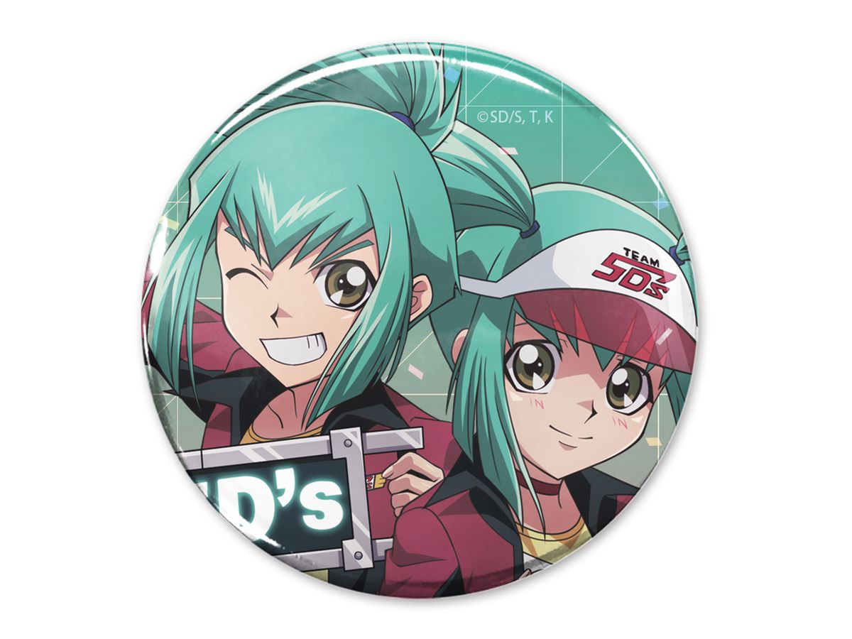 Yu-Gi-Oh 5D's: Newly Drawn Leo & Luna 65mm Can Badge Off-shot Version at WRGP.