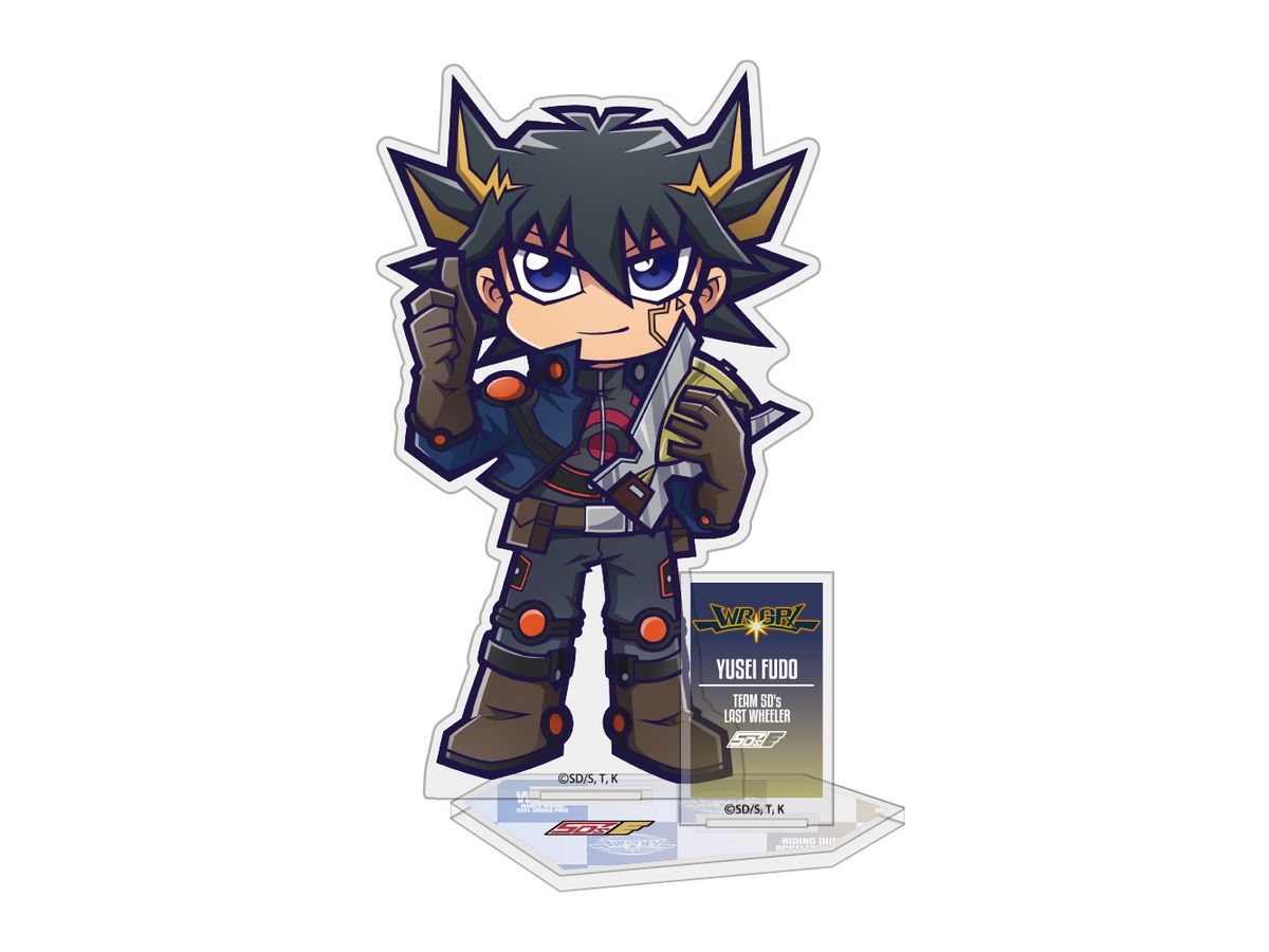 Yu-Gi-Oh 5D's: Yusei Fudo WRGP Victory Commemorative Deformation Acrylic Stand