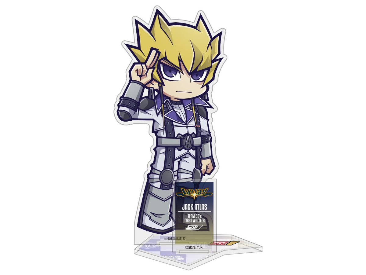 Yu-Gi-Oh 5D's: Jack Atlas WRGP Victory Commemorative Deformation Acrylic Stand