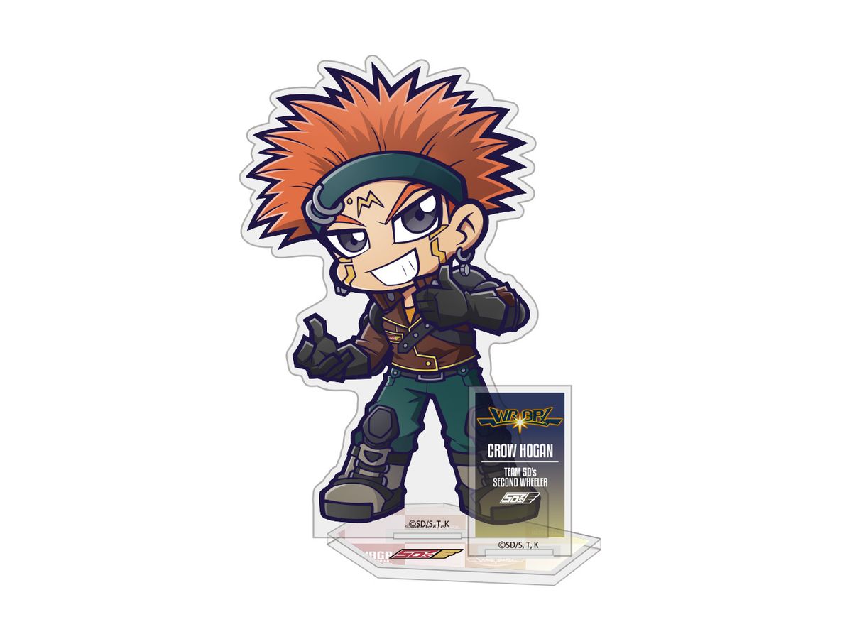 Yu-Gi-Oh 5D's: Crow Hogan WRGP Victory Commemorative Deformation Acrylic Stand