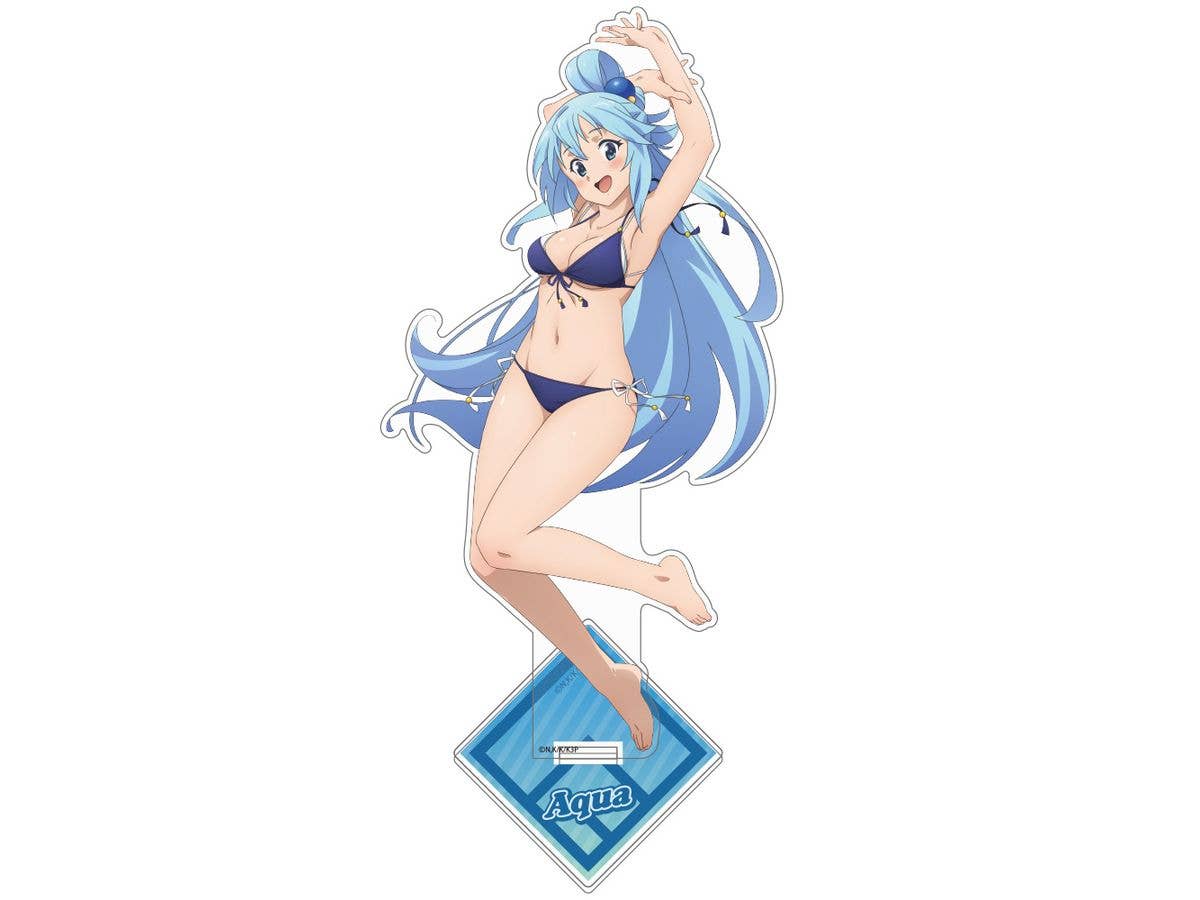 Konosuba: God's Blessing On This Wonderful World! 3: Original Illustration Of Aqua Swimsuit Ver. Acrylic Stand (Large)