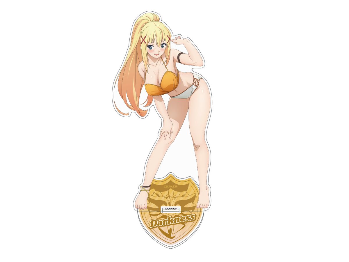 Kono Subarashii Sekai ni Shukufuku o!!3: Original Illustration Darkness Swimsuit Ver. Acrylic Stand (Large)