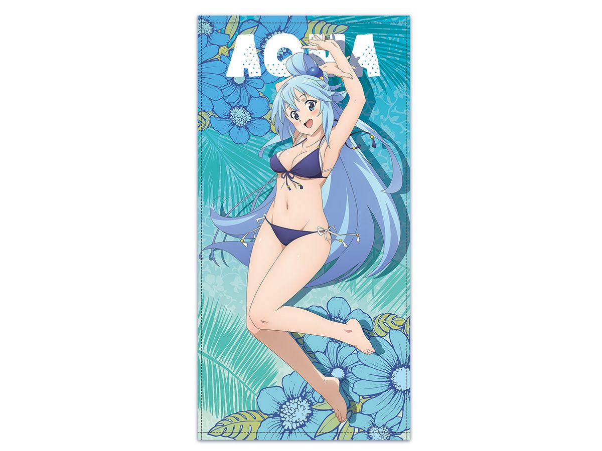 Kono Subarashii Sekai ni Shukufuku o!!3: Original Illustration Aqua Swimsuit Ver. 120cm Big Towel