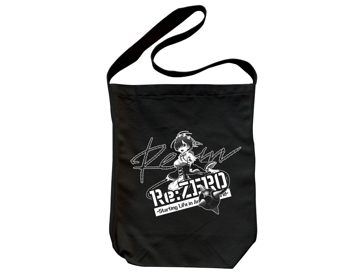 Re:Zero Starting Life in Another World: Rem and Morningstar Shoulder Tote BLACK