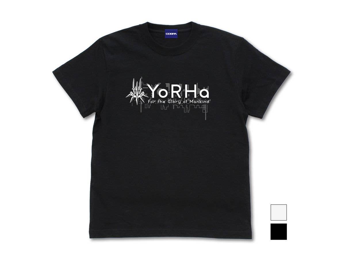 NieR:Automata Ver1.1A: Yorha Unit T-Shirt / Black-L