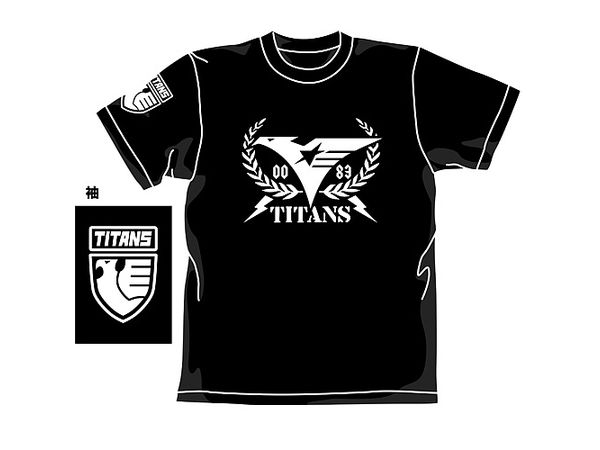Mobile Suit Z Gundam: Titans Mark T-Shirt / Black-M