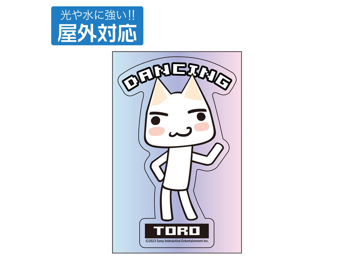 Dokodemo Issho: Dancing Toro Outdoor Sticker