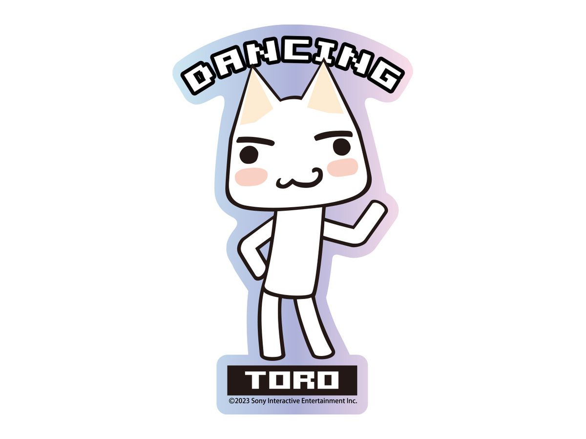 Dokodemo Issho: Dancing Toro Sticker