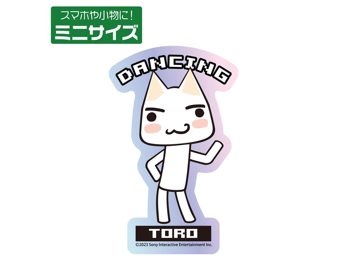Dokodemo Issho: Dancing Toro Mini Sticker