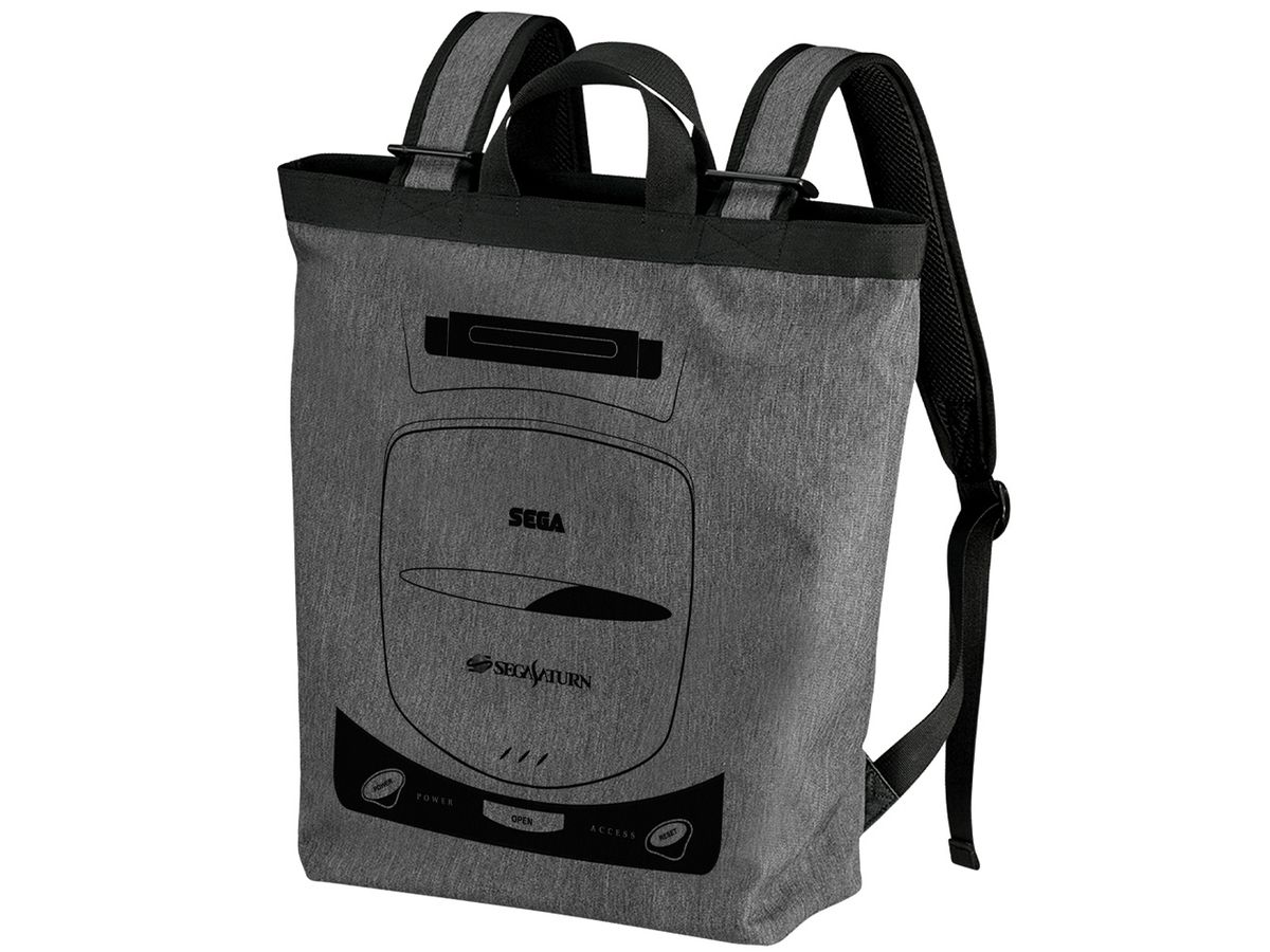 Sega Saturn 2way Backpack HEATHER CHARCOAL