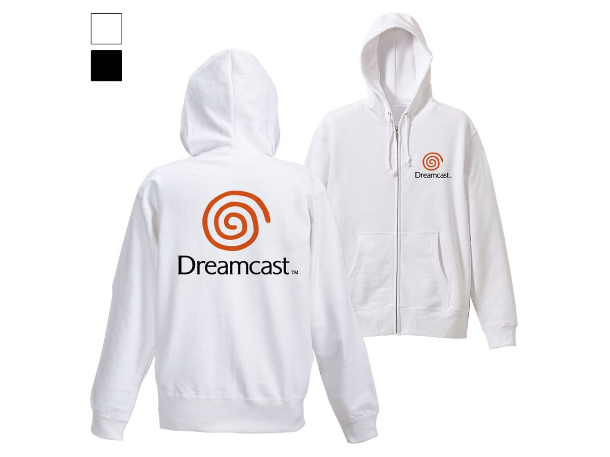 Dreamcast Zip Hoodie WHITE S