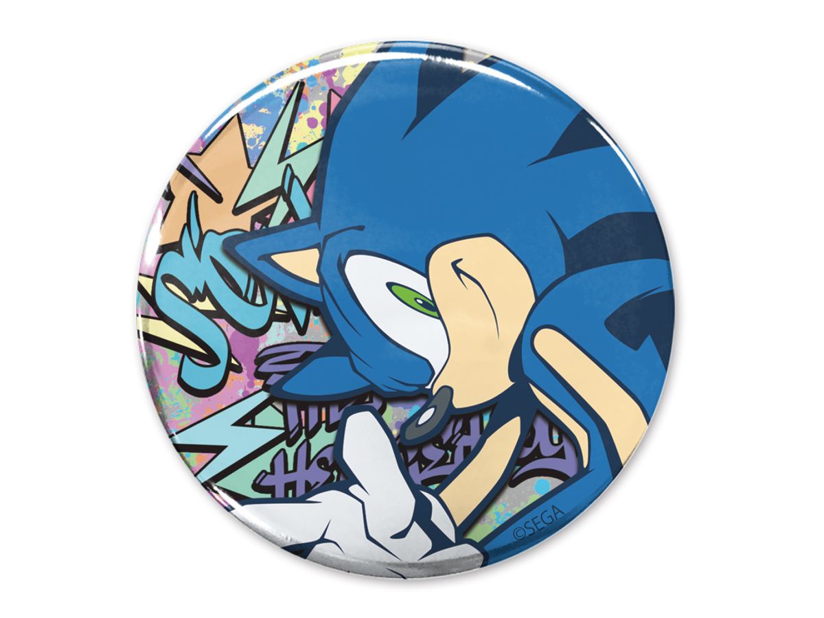 Sonic the Hedgehog: Sonic 65mm Can Badge Graffiti Ver.