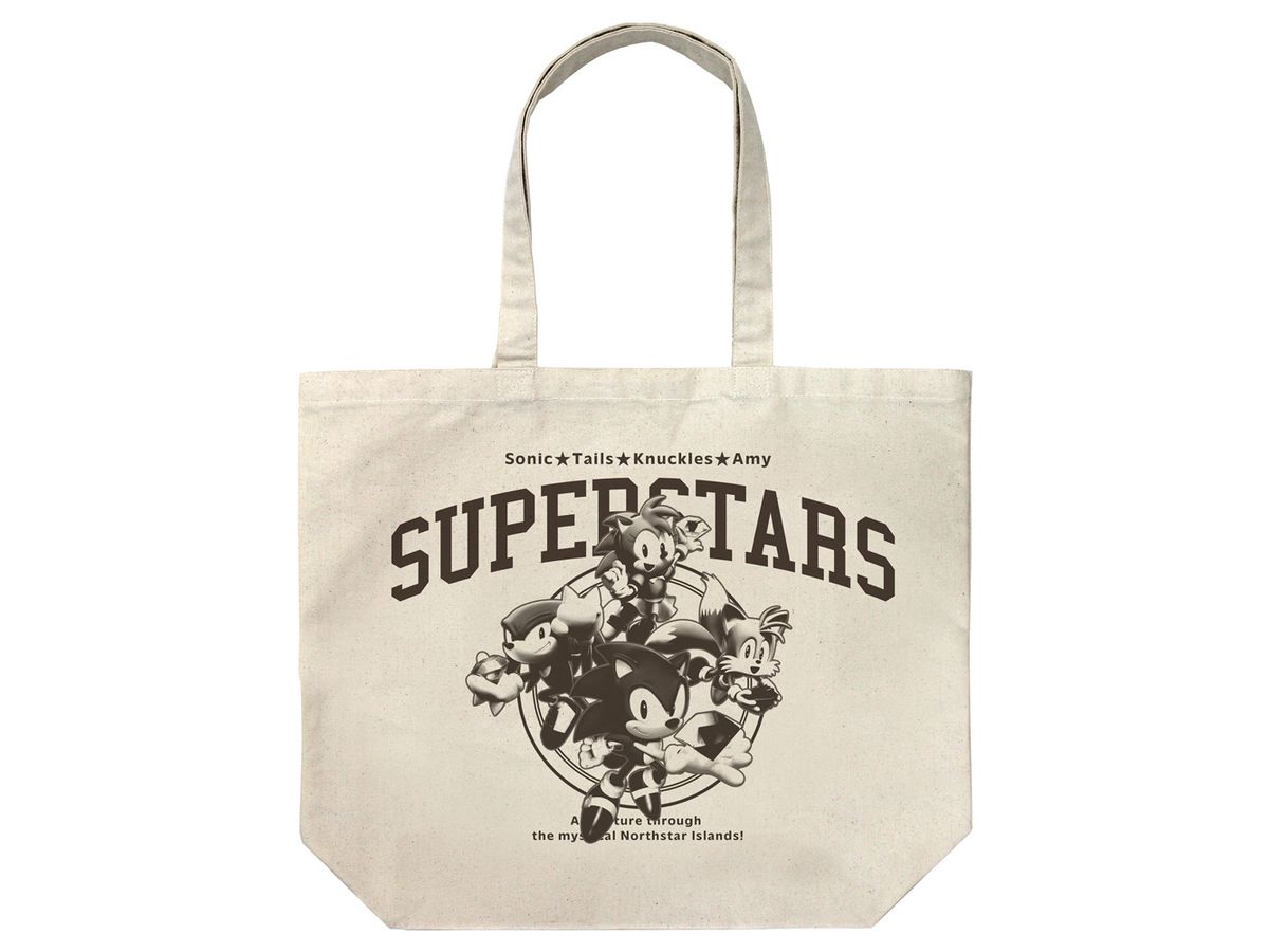 Sonic the Hedgehog: Sonic Superstars Large Tote NATURAL