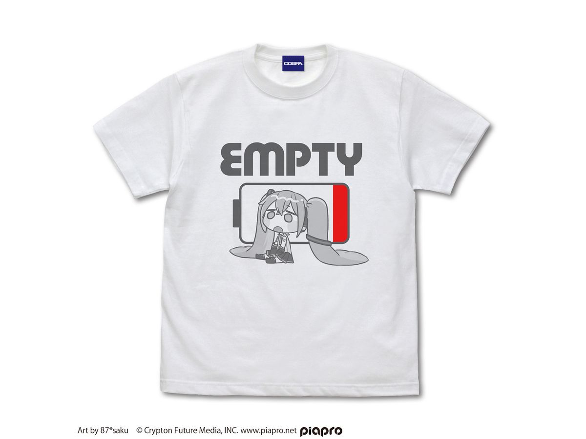 Hatsune Miku T-Shirt 87 Saku Ver. / White-Xl