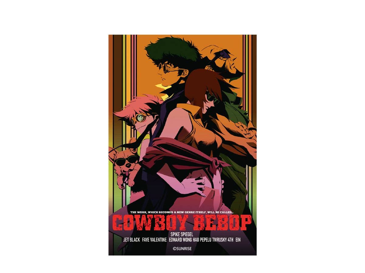 Cowboy Bebop: Cowboy Bebop Poster Art Style Outdoor Sticker