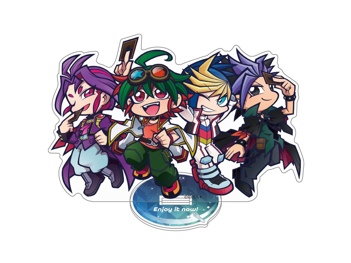 Yu-Gi-Oh ARC-V: Yuya & Yuto & Yugo & Yuri Deformed Acrylic Stand