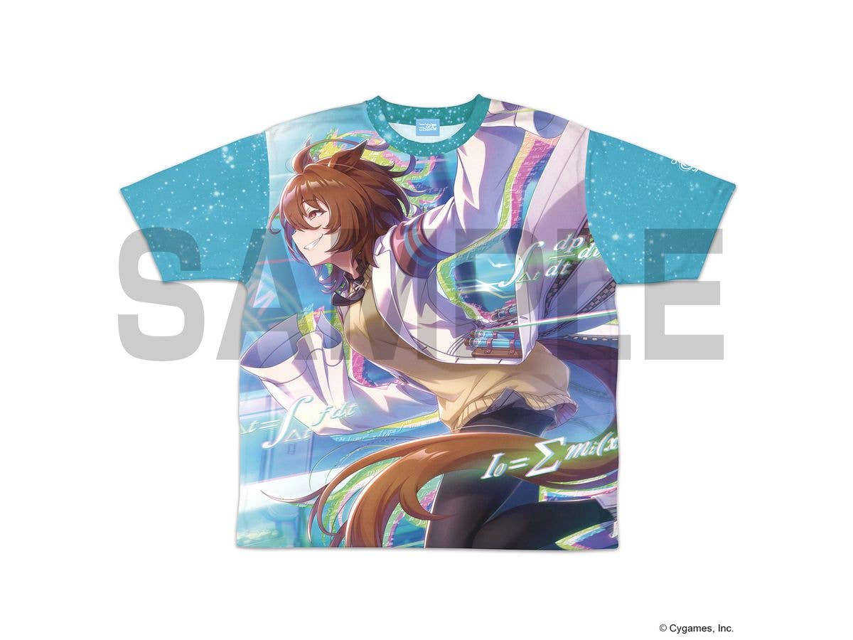 Uma Musume Pretty Derby: Agnes Tachyon Double-Sided Full Graphic T-Shirt / L
