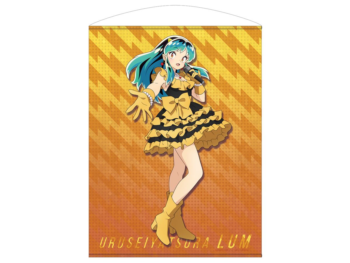 Tv Anime Urusei Yatsura: Original Illustration Of Lum 100Cm Tapestry Idol Ver.