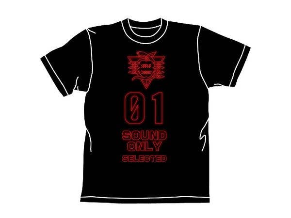 Evangelion: Sound Only T-Shirt / Black-L