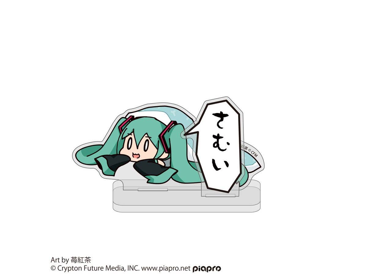 Hatsune Miku Acrylic Stand Strawberry Tea Ver.