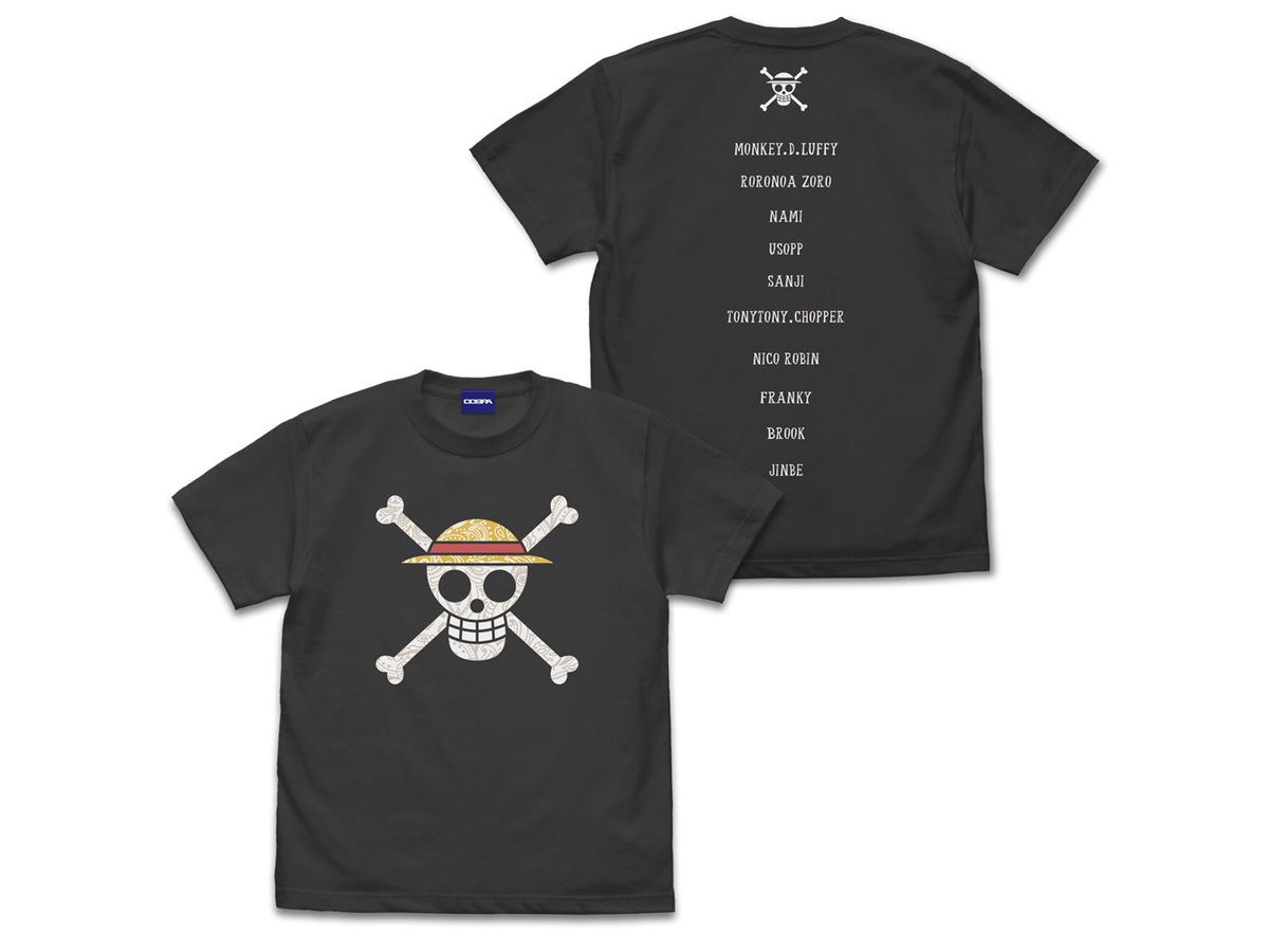 One Piece: Straw Hat Pirate Flag Paisley T-shirt SUMI S