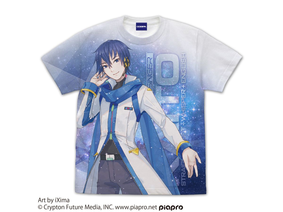MK15th project: KAITO Full Graphic T-shirt WHITE M