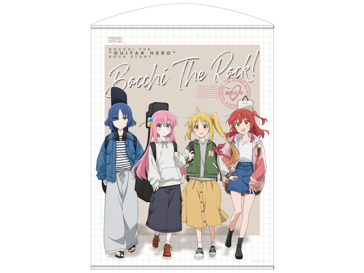 Bocchi the Rock!: Newly Drawn Cable Ties 100cm Tapestry Street Fashion Ver.