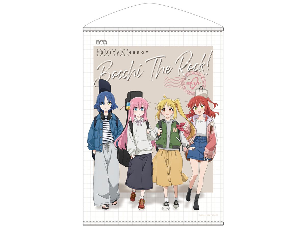 Bocchi the Rock!: Newly Drawn Cable Ties B2 Tapestry Street Fashion Ver.