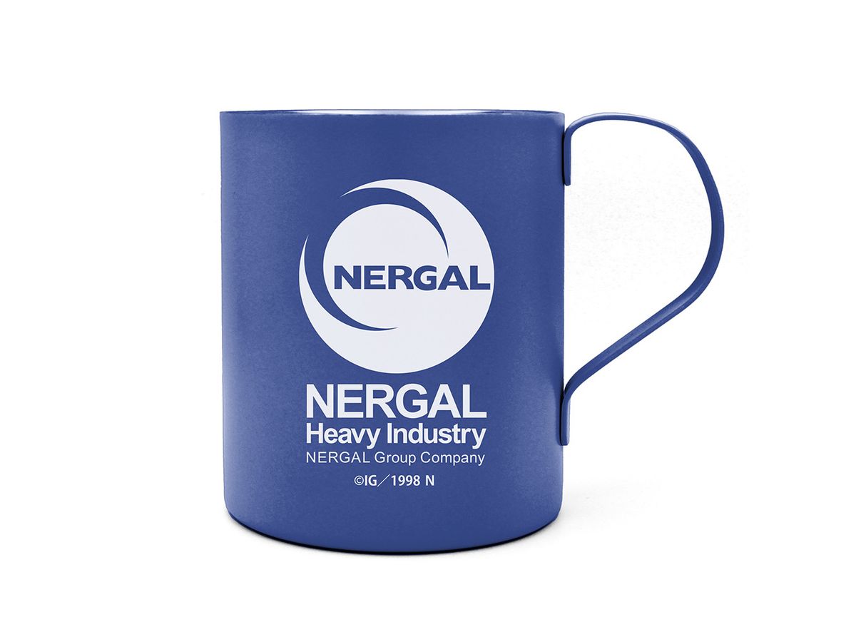 Nadesico Nergal Heavy Industries Double Layer Stainless Steel Mug (Painted)