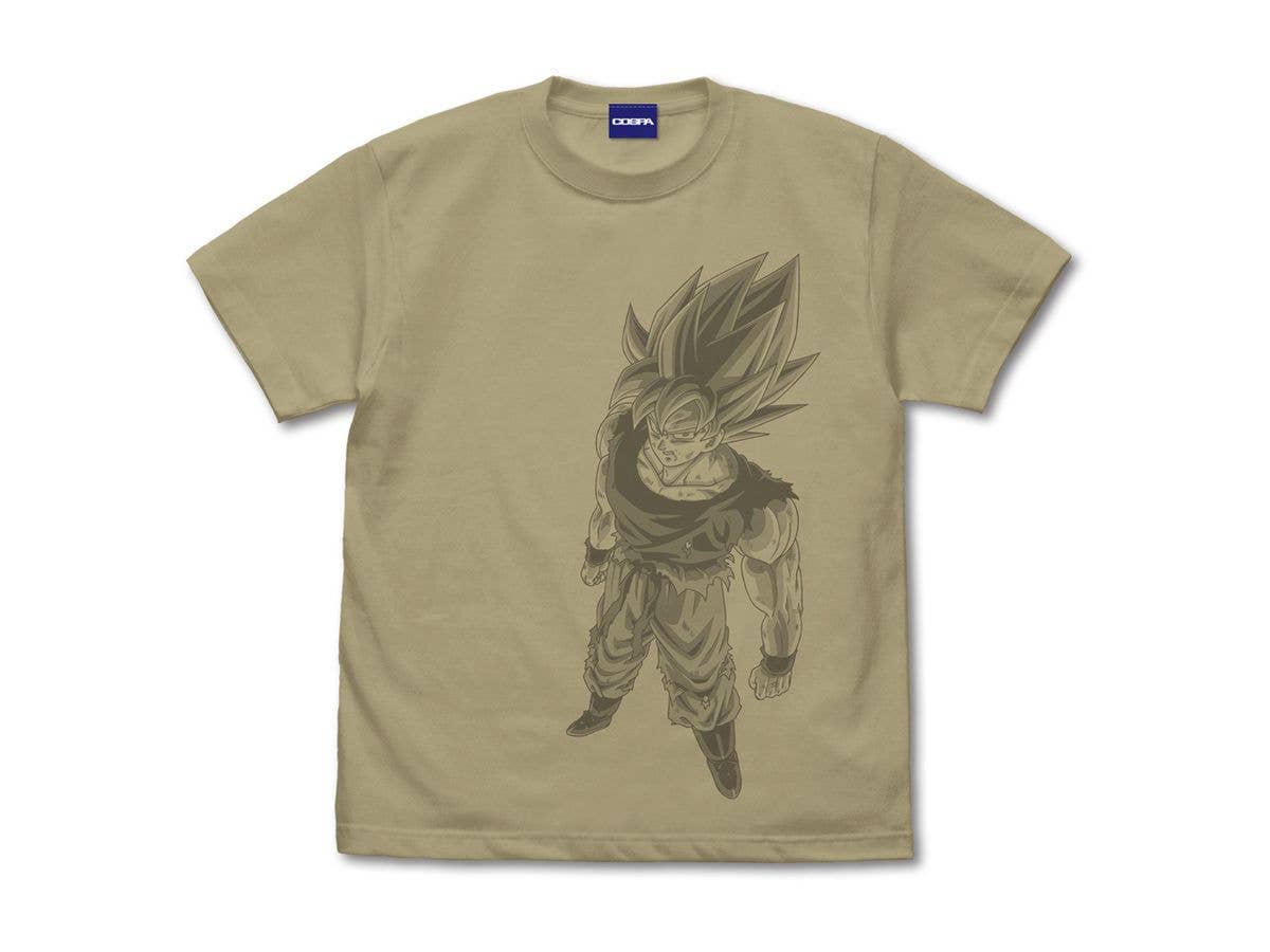 Dragon Ball Z: Super Saiyan Son Goku T-Shirt SAND KHAKI L