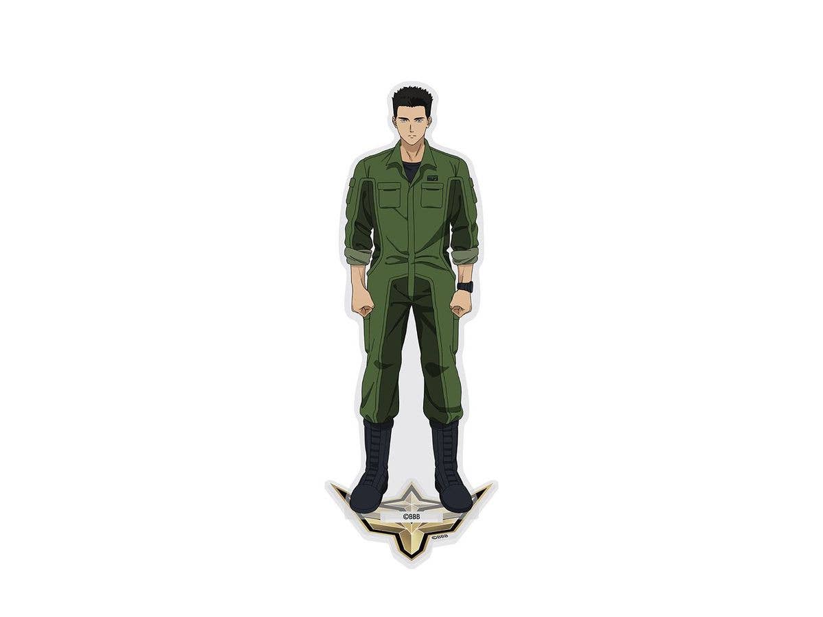 Brave Explosion Burn Brave Burn: Isami Ao Acrylic Stand