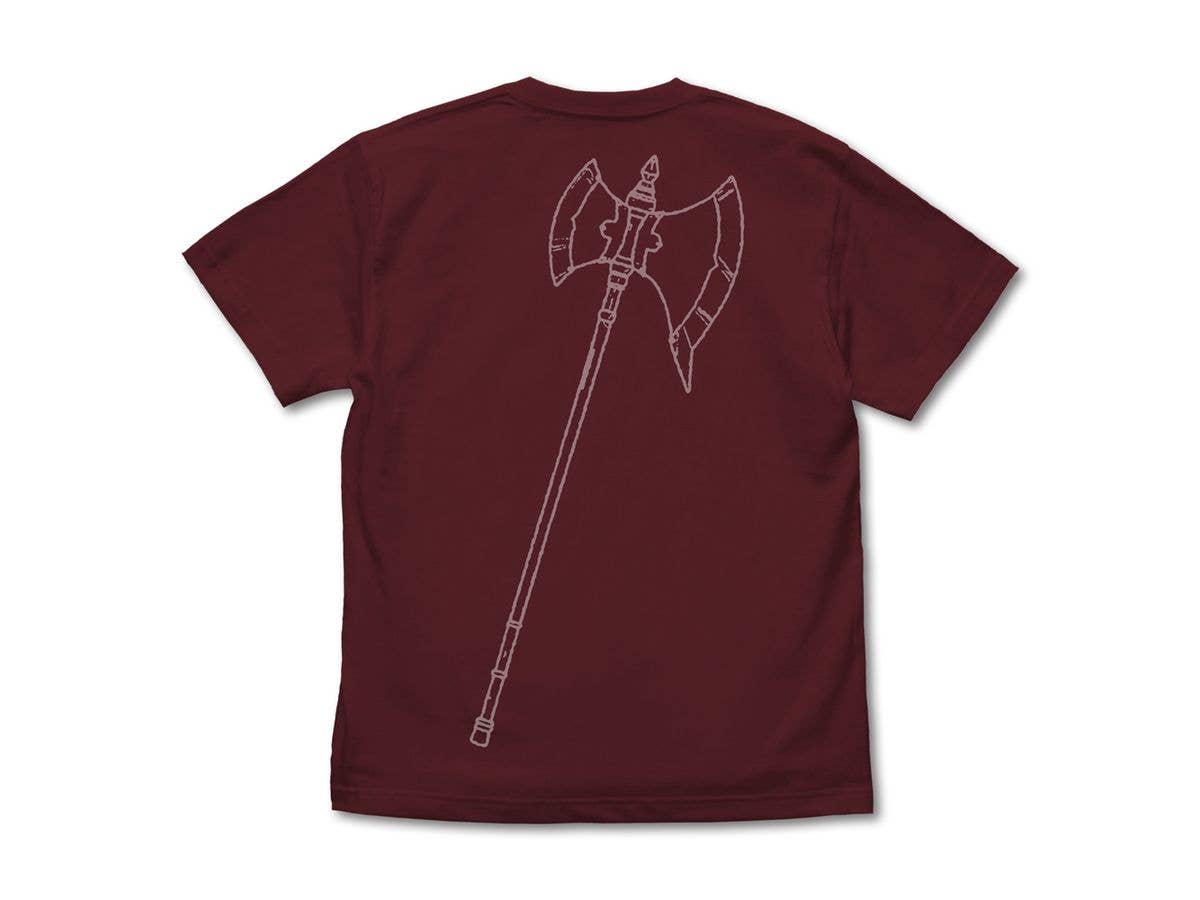 Frieren: Beyond Journey's End - Stark T-Shirt / BURGUNDY-S