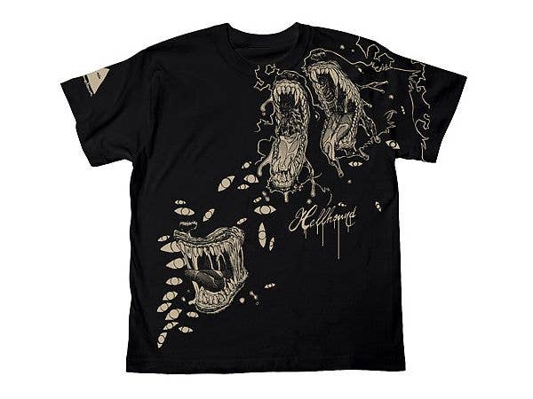 Hellsing: Hellhound T-Shirt / Black-XL