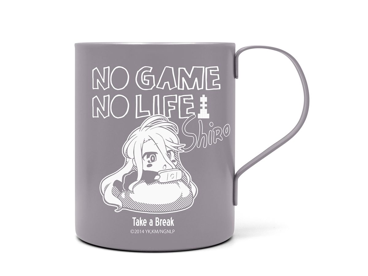 No Game No Life: A Breath with Shiro Double Layer Stainless Steel Mug (Painted)