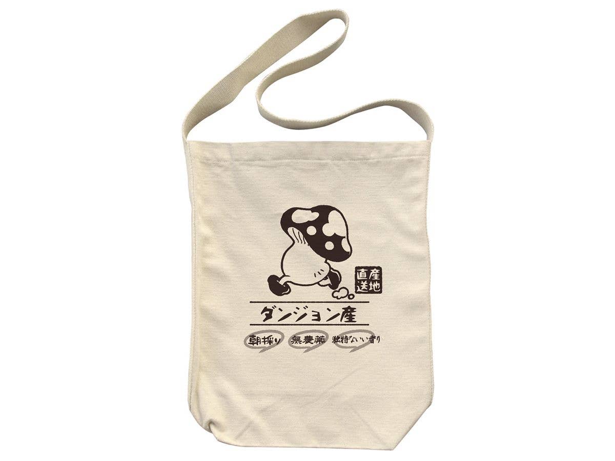 Dungeon Meshi: Walking Mushroom Shoulder Tote / NATURAL
