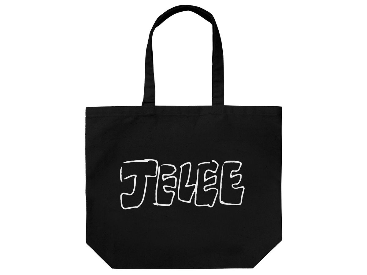 Jellyfish Can't Swim in the Night JELEE Large Tote BLACK