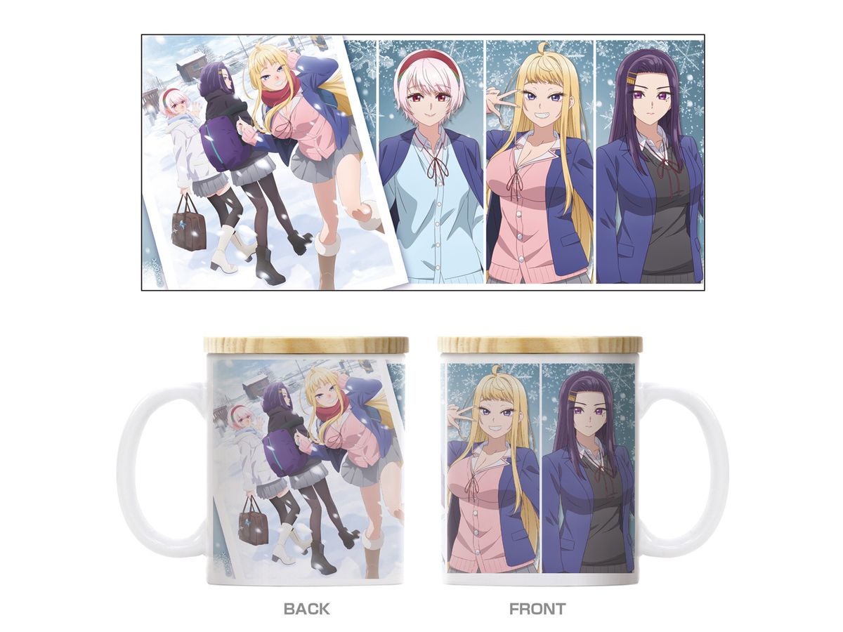 Hokkaido Gals Are Super Adorable! Full Color Mug with Lid