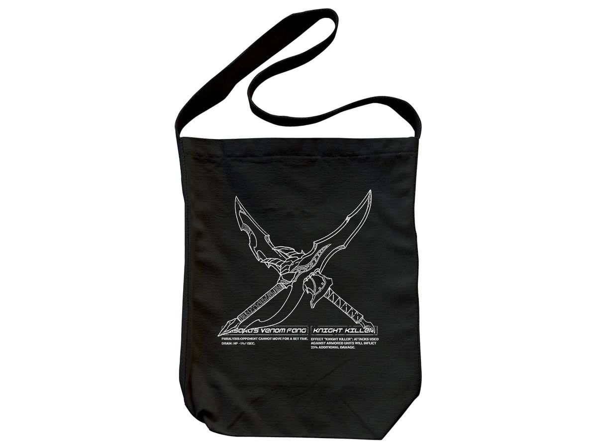 Solo Leveling: Kasaka's Venom Fang, Knight Killer Shoulder Tote BLACK
