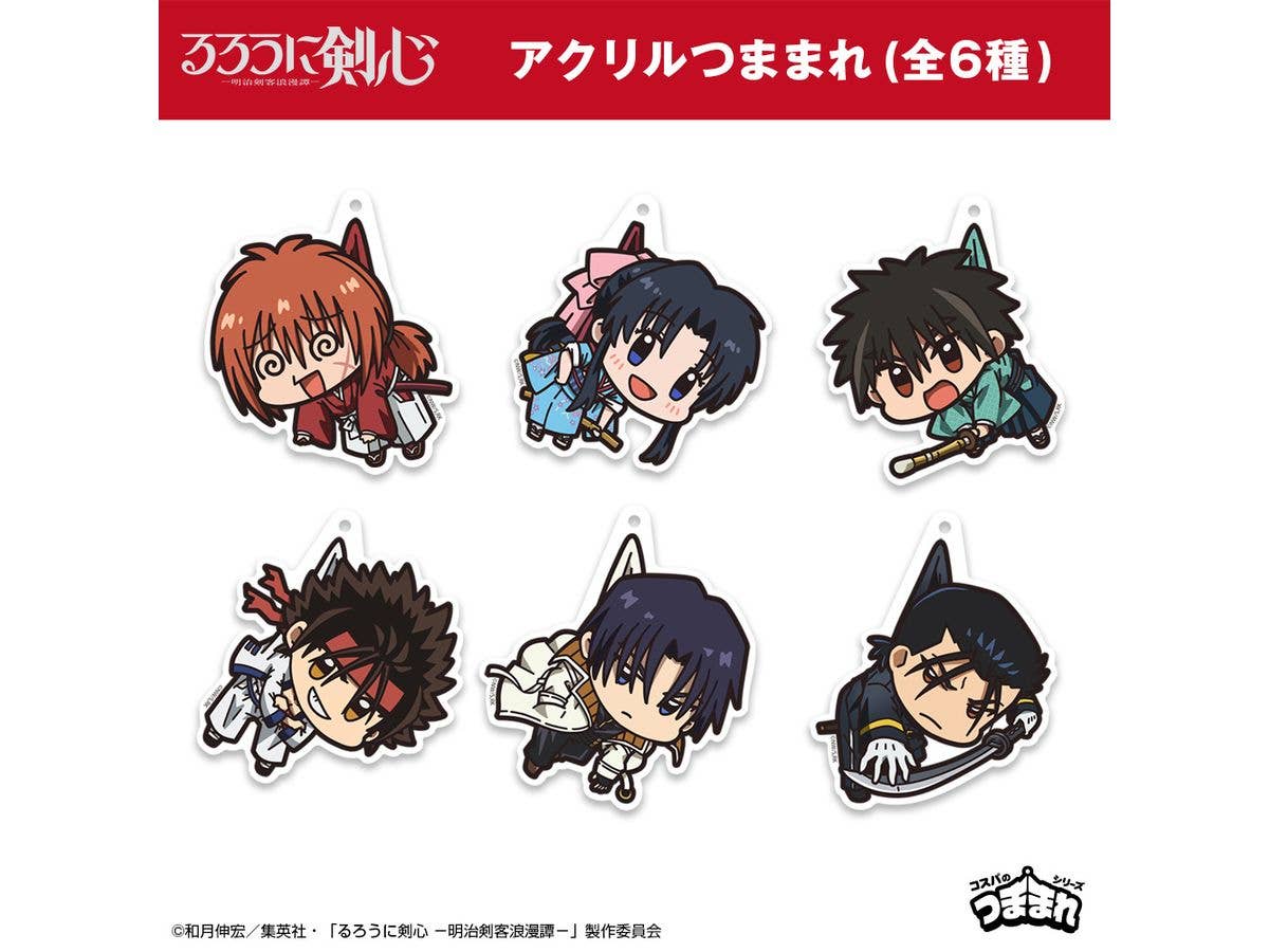 Tv Anime Rurouni Kenshin: Meiji Swordsman Romantic Story: Himura Kenshin Acrylic Tsumamare