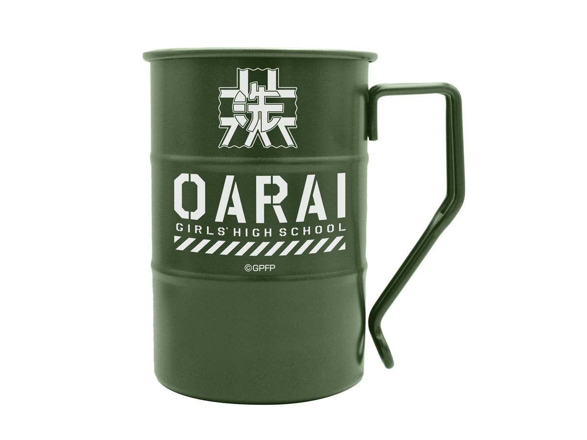 Girls & Panzer The Movie: Oarai Girls' High School Drum Mug