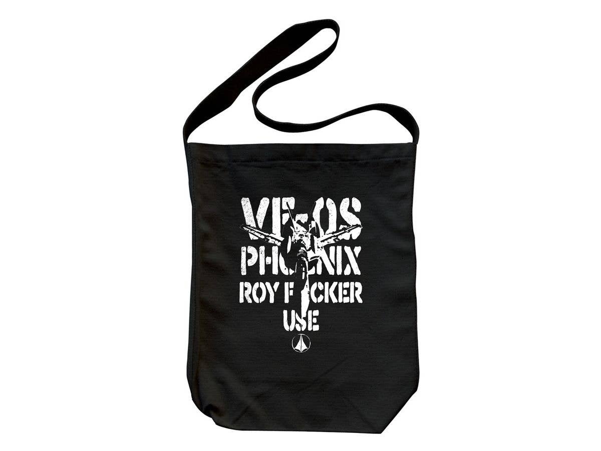 Macross Zero: VF-0S Phoenix Shoulder Tote/BLACK