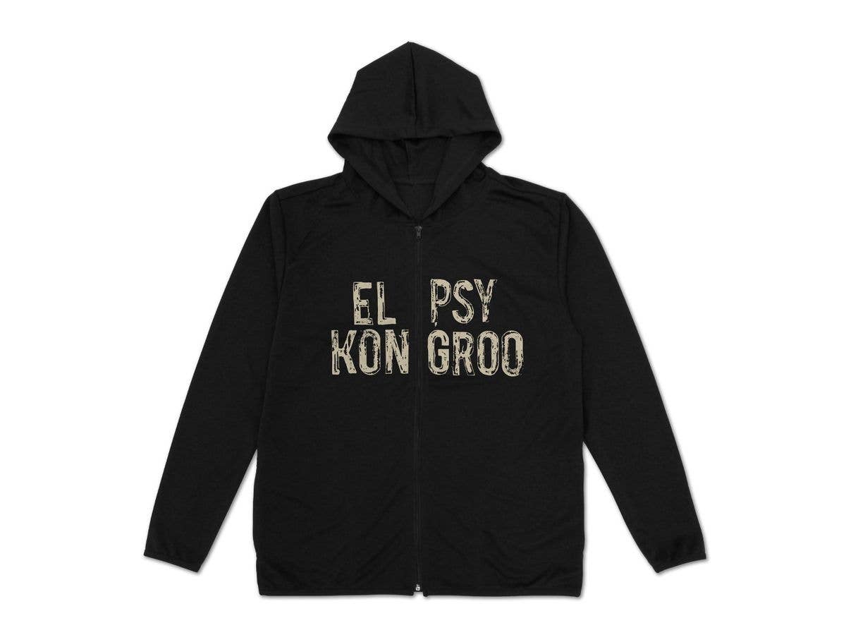 STEINS;GATE: El Psy Congroo Lightweight Dry Hoodie / BLACK-L