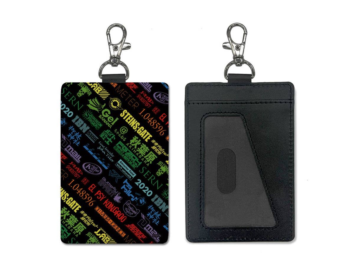 STEINS;GATE: Steins;Gate Pass Case (with carabiner clip)
