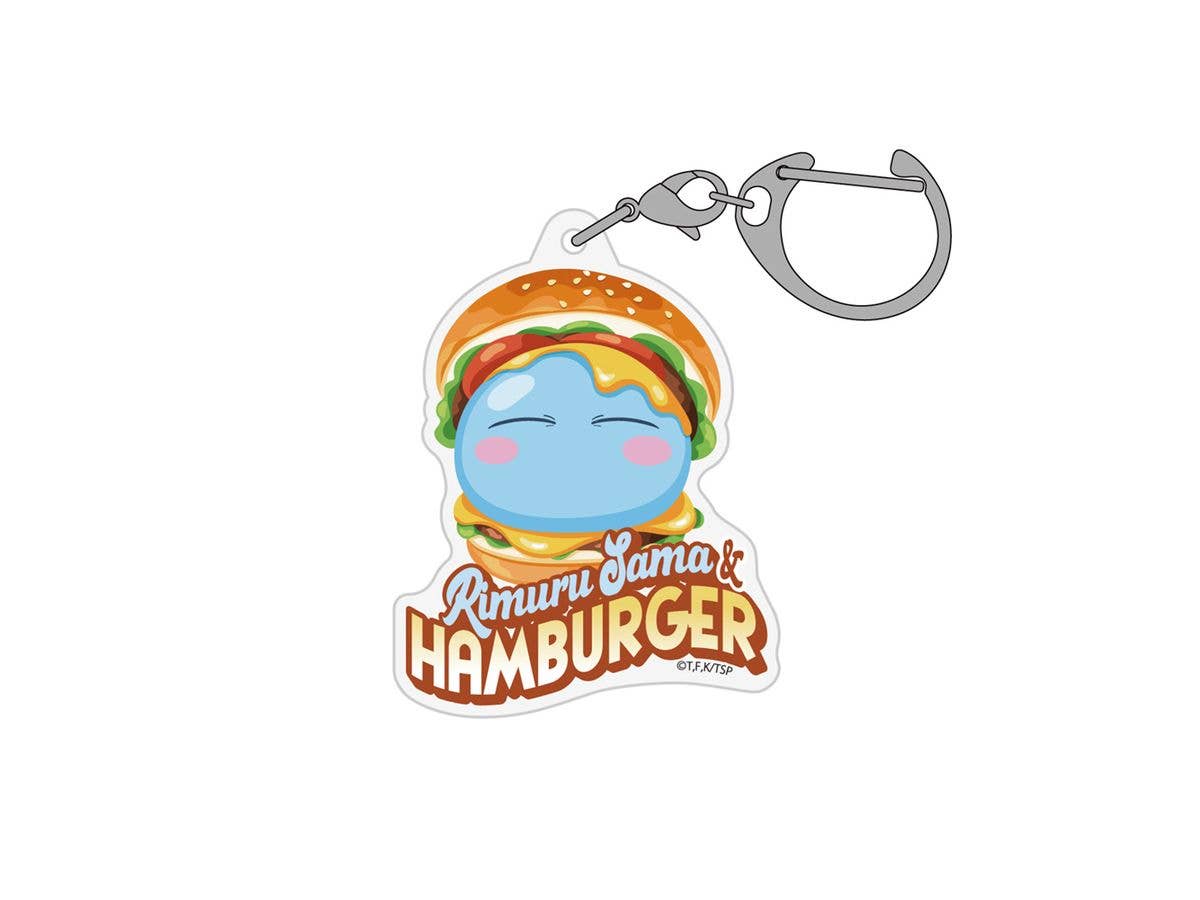 That Time I Got Reincarnated As A Slime: Rimuru Sandwiched Between Hamburgers Acrylic Multi-Keychain